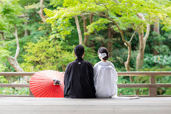 神前挙式＋フォトプランコース、仏前式＋フォトプランコース