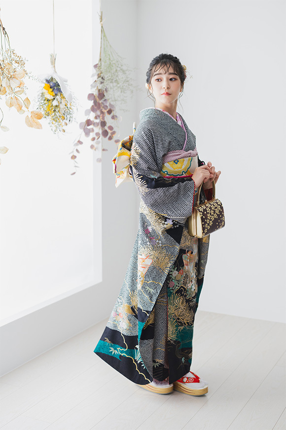 振袖の女性
